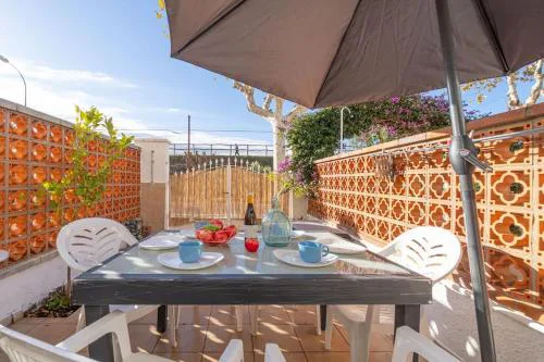 HOUSE DUPLEX in the beach with BARBAQUE & two TERRACES one with VIEWS