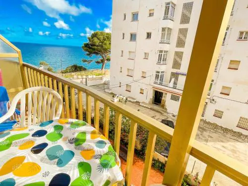 Loft en primera línea con aire acondicionado en Miami Platja - ES-9-182