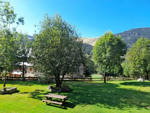 Ambiente de montaña- Chimenea, vistas y jardín- Isard 4