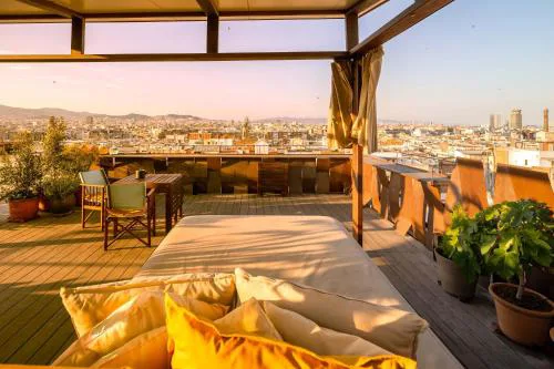 Apartment with Terrace Views of BCN