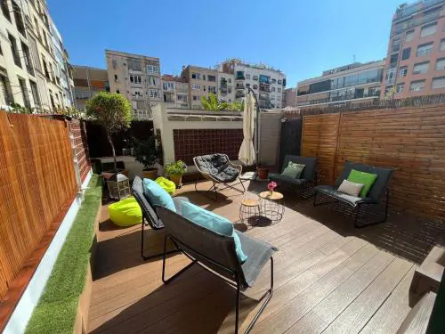Bright Apt with Private Terrace in Sant Antoni