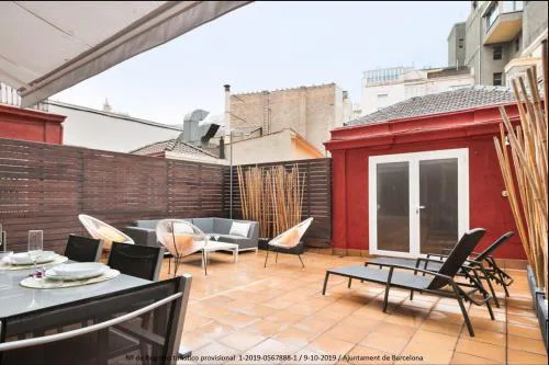 Catalonia Square Terrace & 5 bathrooms 5BD-5BTH