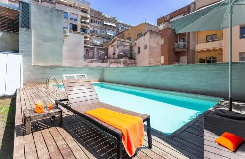 My Space Barcelona Pool Garden Apartments