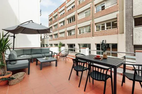 Panot - 2 bedrooms and terrace in Gràcia