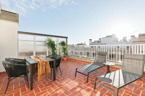 Spiaggia - 1 bedroom and terrace in Sant Gervasi