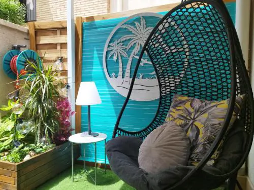 APARTMENT BIG PRIVAT TERRACE CALAFELL BEACH FREE Parking