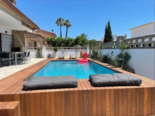 Casa tranquila en Sant Martí d'Empúries con piscina y jardín - HISP-7-81