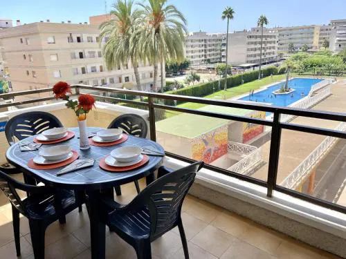 APARTBEACH NUEVO AQUAMARINA 319 y VISTAS PISCINA