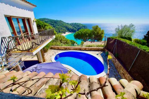 V&V LLORET- VILLA MEDITERRANIA, preciosa villa con panorámicas vistas mar en zona muy tranquila y residencial