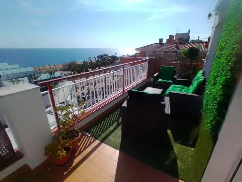 terraza al mar