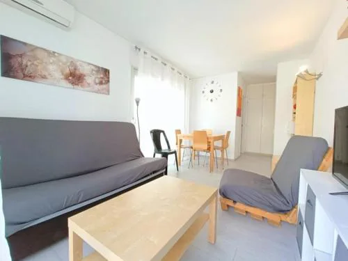 Estudio céntrico en Roses, a 50m de la playa, con Wi-Fi gratuito, aire acondicionado y terraza - HISP-312-31