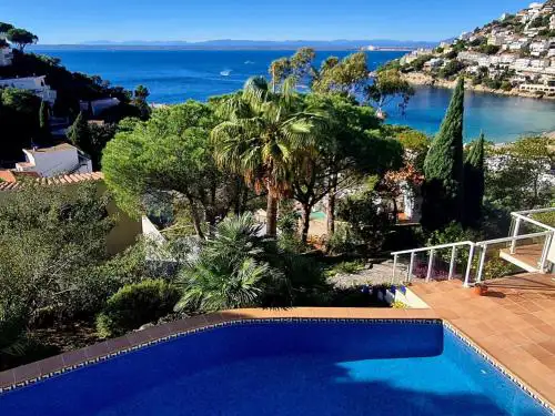 Roses - Villa d'exception piscine privée vues mer plage à 100m, Canyelles AV 88