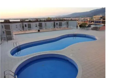 Studio overlooking the bay of Roses