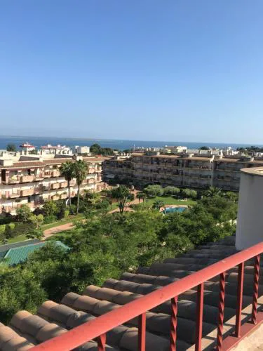Golden Beach ático en complejo residencial con piscina