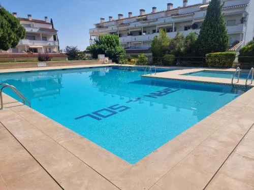 Apartamento encantador con terraza y piscina en L'Escala, cerca de la playa - HISP-236-92