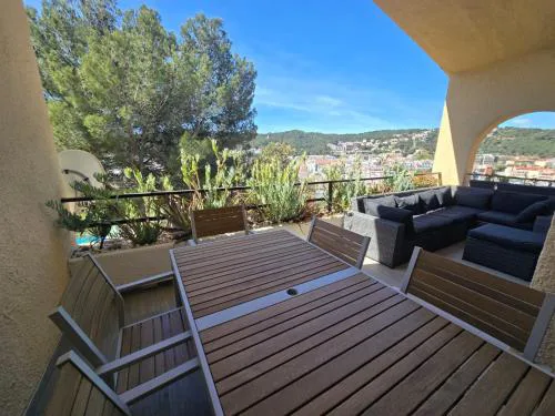 Apartamento con gran terraza chill-out cerca de la playa