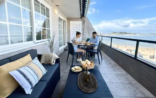 Apto Holibai Luceira Baiona, Galicia Vacaciones para Parejas o Familia