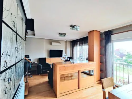 Modern duplex in downtown Cambados