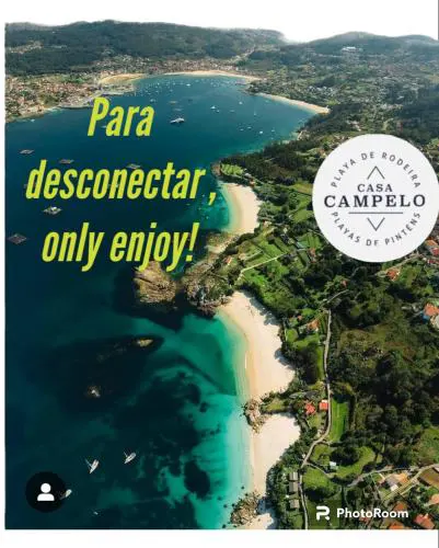 Casa CAMPELO- Playas de Pinténs - CANGAS-HIO- Ría de Aldán