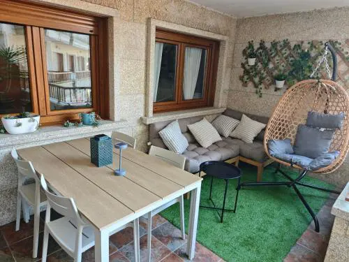 Precioso apartamento en la playa de la Lanzada.