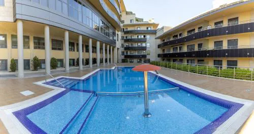 Sanxenxo Apartamentos 2 habitaciones con piscina, garaje a 150 mt playa Silgar
