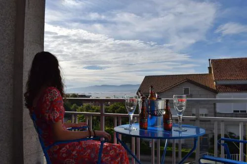 Apartamento Corcubica mirando al mar