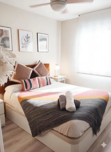 Apartamento acogedor equipado y metro a un paso