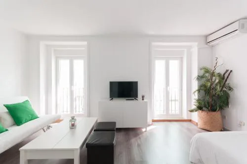 Casa blanca con mucha energía