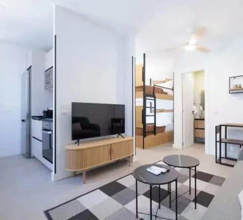 Cozy studio 2B in Ciudad Lineal for 4 pax - Zigia B