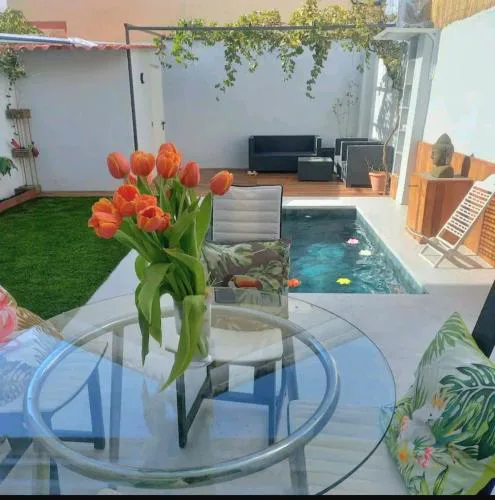 Oasis with private pool in Madrid