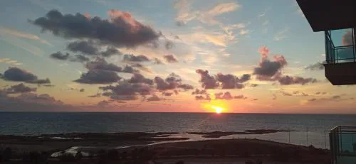 SAHARA BEACH, sunrise & mediterranean sea views
