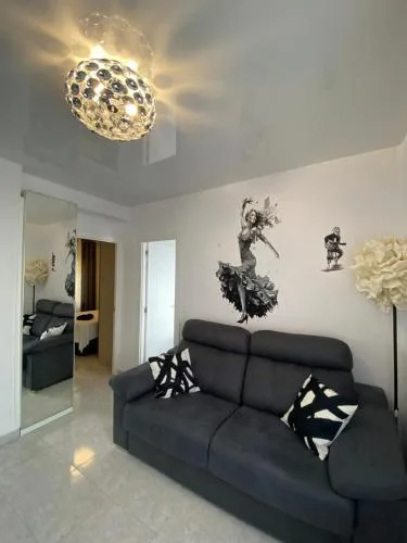 Modern Art apartment by the sea Playa del Espejo