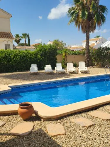Quiet Relaxing 3 bed 3 bath Villa for 8 Camposol Sect D