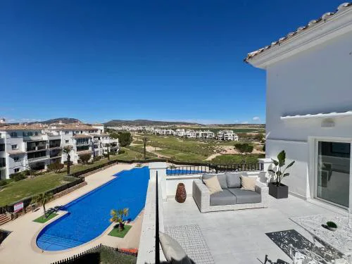Stunning penthouse with beautiful golf views