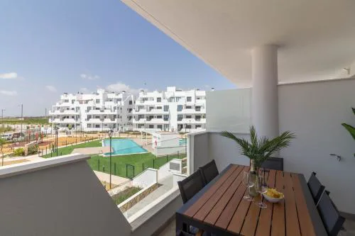 Modern Apartment with Pool View in Santa Rosalia BY COELI HOLIDAYS