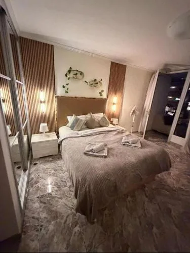 TENERIFE Olympia Apart Hotel-Playa de las Americas. Balcony, sea view & pool