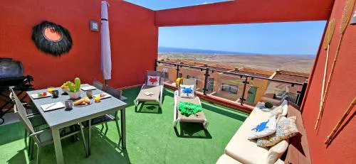 Ferienhaus CASA CALETA - Caleta Fuste - Meerblick - Pool - Glasfaserinternet