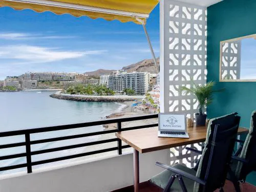 Beach Front Apartment Patalavaca- Endless Ocean View