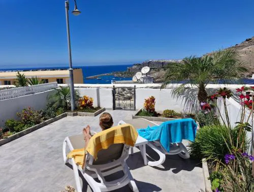 Casa Johan - apartamento con soprendentes vistas y terraza ajardinada