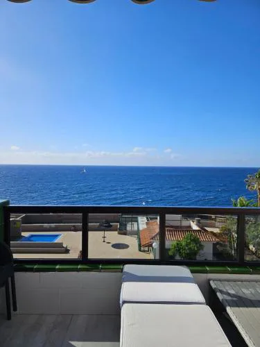 Apartment mit Poolsicht