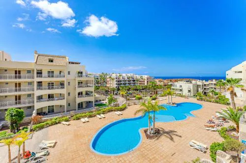 Beautiful sea view apartment with air condition San Remo-Palm Mar Arona