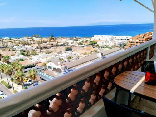 Palm-Mar Appartement Celeste 250m de l'ocean vue mer panoramique