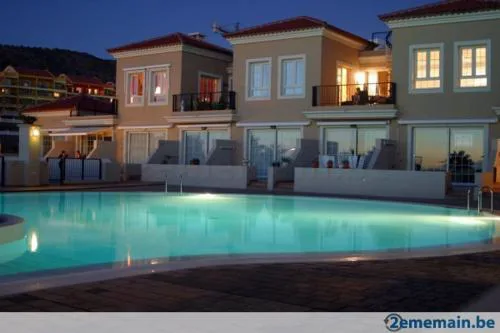 TERRAZAS DEL FARO APPART LUXE - PALM-MAR- VUE MER ET PISCINE- 8OM2 De TERRASSE
