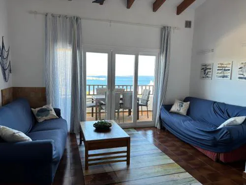 House with sea views and pool in Arenal del Castell