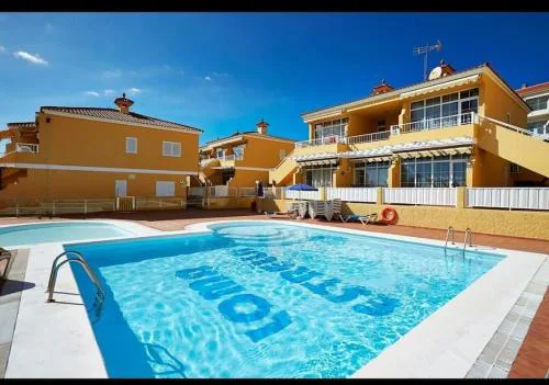 Arguineguin apartment terrace swimming pool