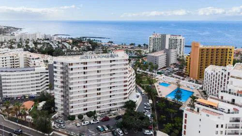 Hotel Ponderosa studio with pool and sea view