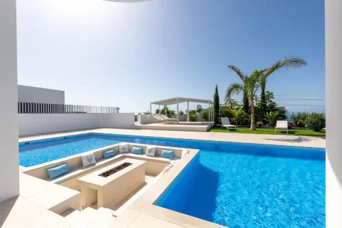 GS Luxury Villa Andrea, quiet luxury, sunset with sea views