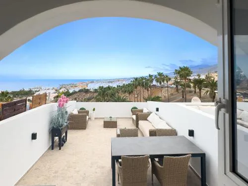 Luxury ocean view apartment costa adeje