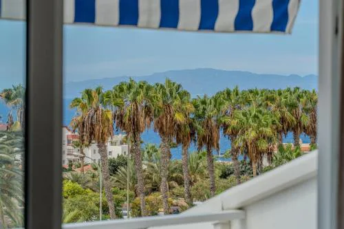 Malibu park studio with ocean views & heated pool