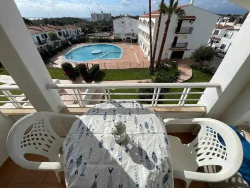 Mitjana -Apartamento con piscina junto la playa